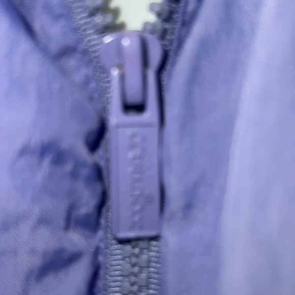 90’a Vintage Retro Purple and Teal Zip Up Windbreaker - Picture 5 of 11